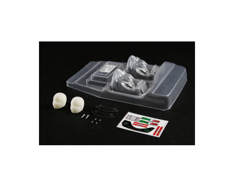 COCKPIT C LEXAN TRASPARENTE CON PILOTA E CASCO COCKPIT C LEXAN TRASPARENTE CON PILOTA E CASCO