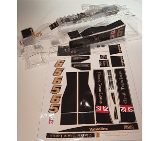 FENIX F1 70 CARROZZERIA TRASPARENTE LOTUS TYPE 78 JPS FENIX F1 70 CARROZZERIA TRASPARENTE LOTUS TYPE 78 JPS
