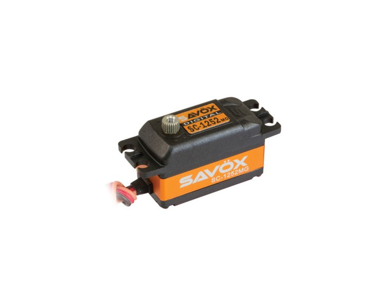 SERVOCOMANDO LOW PROFILE SC-1252MG 7KG 0,07 SEC.
