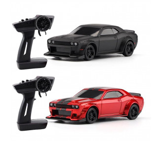 MICRO AUTO MUSCLE CAR RC 1/76 RTR 2,4GHZ COLORI VARI