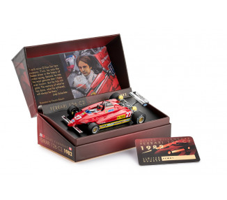 COFANETTO FERRARI 126C2 VILLENEUVE 1/32 COFANETTO FERRARI 126C2 VILLENEUVE 1/32