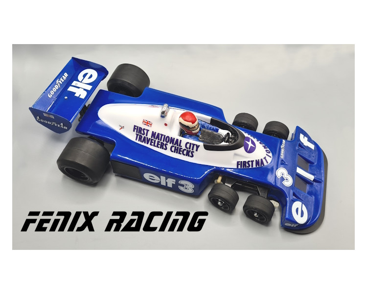 FENIX F1 70 CARROZZERIA TRASPARENTE TYRREL 6 RUOTE