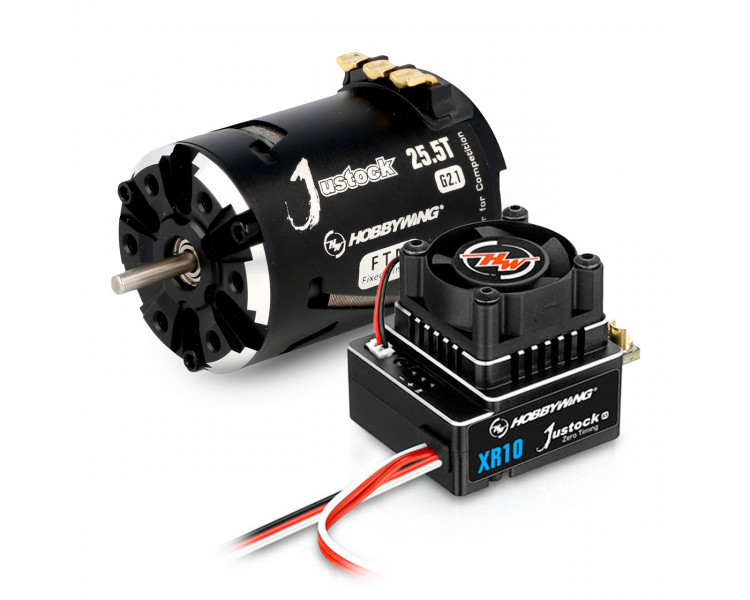 COMBO BRUSHLESS XERUN JUSTOCK G3 MOTORE 25T 1600KW PER CRAWLER
