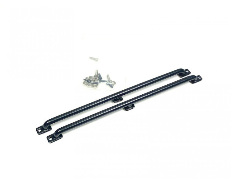 JEEP CR3.4 BARRE TETTO IN ALLUMINIO NERO 135MM (2)