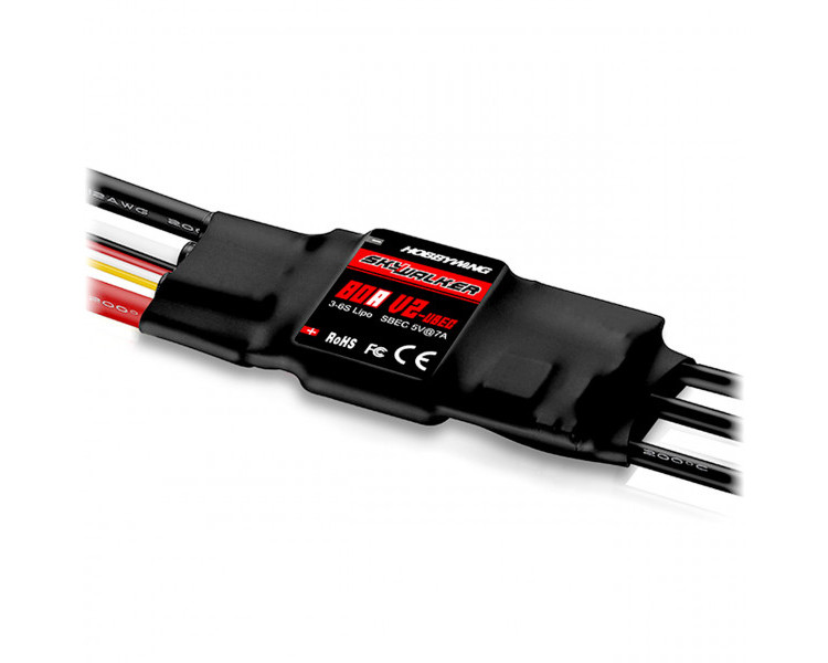 REGOLATORE BRUSHLESS SKYWALKER V2 80A 2-6S BEC
