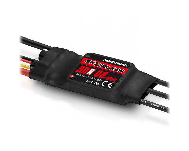 REGOLATORE BRUSHLESS SKYWALKER V2 30A 3-4S 5A BEC