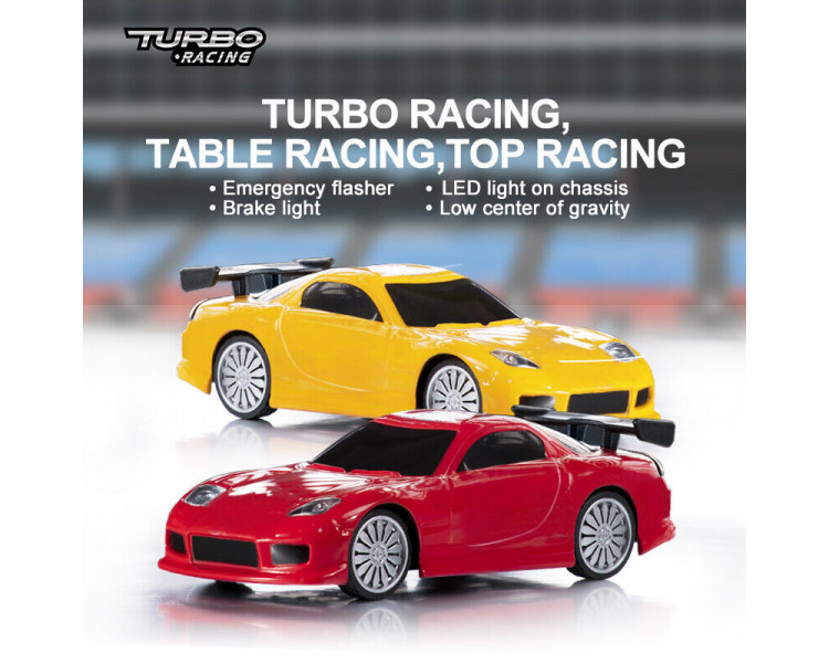 MICRO AUTO SPORT RC 1/76 RTR 2,4GHZ COLORI VARI