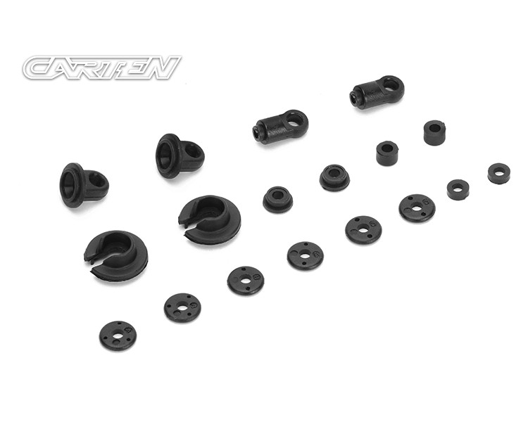 CARTEN SET PLASTICHE AMMORTIZZATORI