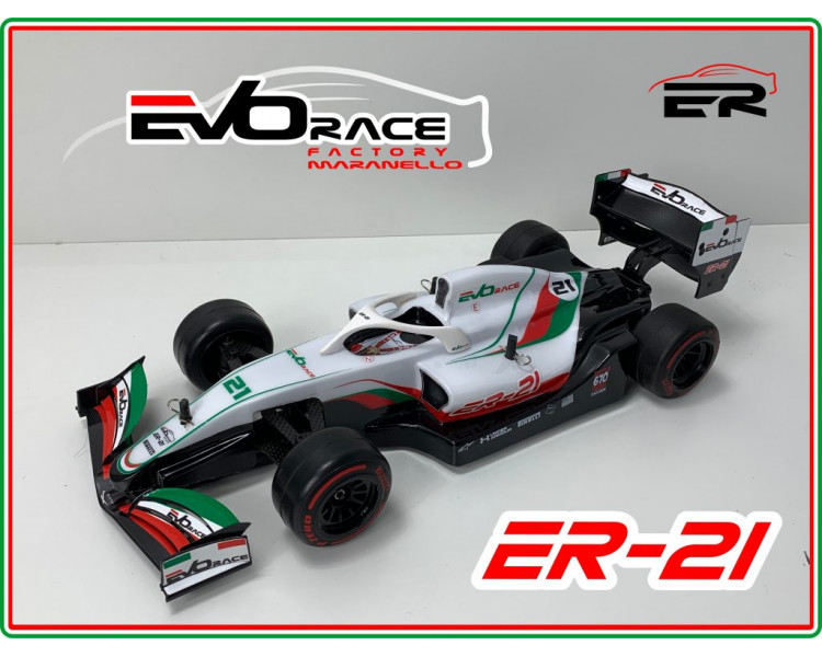 CARROZZERIA EVO RACE FORMULINO F1 ER-21 1/10 CARROZZERIA EVO RACE FORMULINO F1 ER-21 1/10