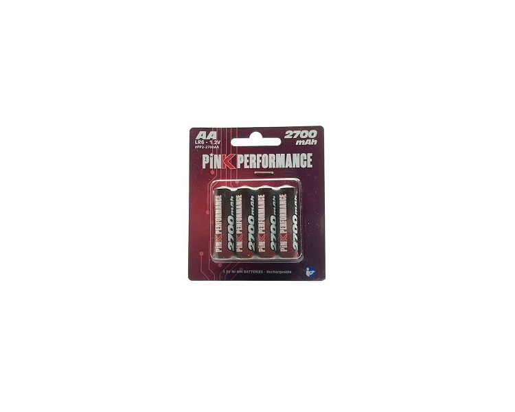 BATTERIE PINK MINISTILO HV AAA 1,25V NIMH 800MHA (4) BATTERIE PINK MINISTILO HV AAA 1,25V NIMH 800MHA (4)