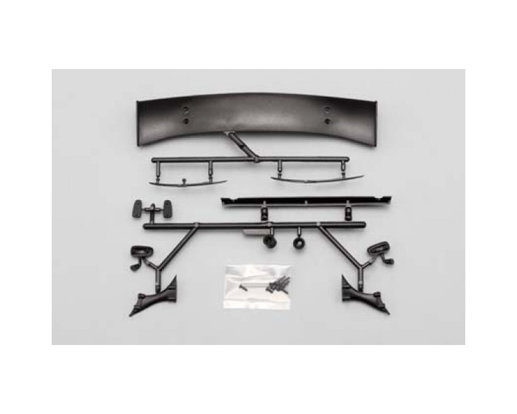 YOKOMO KIT ALETTONE IN PLASTICA CON SUPPORTI, SPECCHIETTI E TERGICRISTALLI