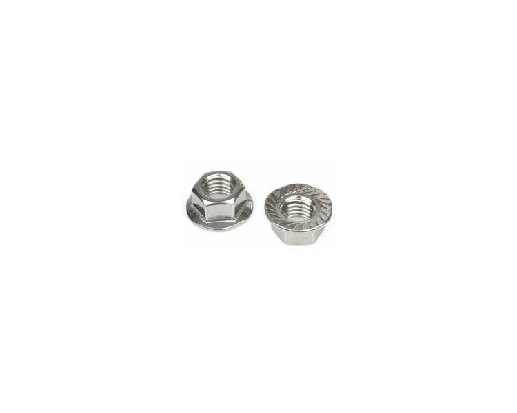 DADI FLANGIATI 4MM (10) DADI FLANGIATI 4MM (10)