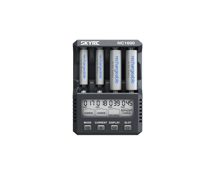 CARICA BATTERIE NC1600 PER 4 AA/AAA CARICA BATTERIE NC1600 PER 4 AA/AAA