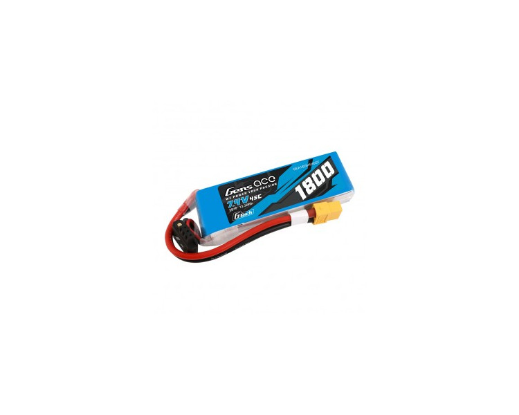 BATTERIE LIPO GENS ACE G-TECH 2S 7,4V 1800MHA 45C