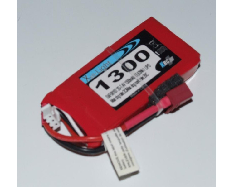 PACCO BATTERIE LIPO 7,4V 1300MHA 35C