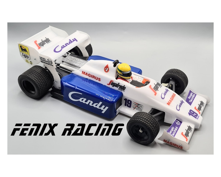 FENIX F1 70 CARROZZERIA TRASPARENTE TOLEMAN SENNA