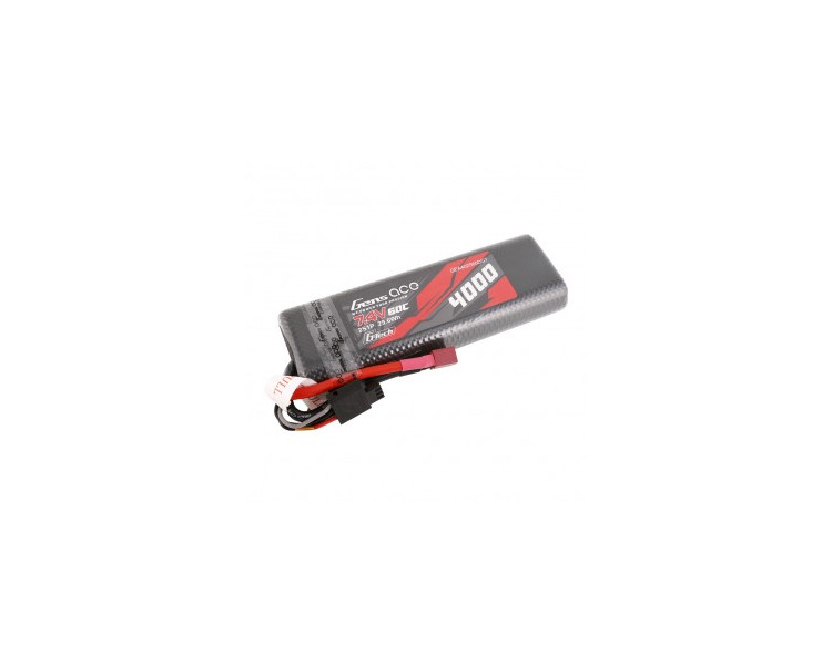 BATTERIA LIPO GENS ACE 2S 7,4V 4000MHA 60C HARDCASE G-TECH