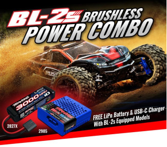 RUSTLER NEW 4X4 BRUSHLESS 2S LIPO RTR