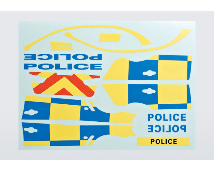 ADESIVI POLIZIA TEDESCA PER SCALA 1/10