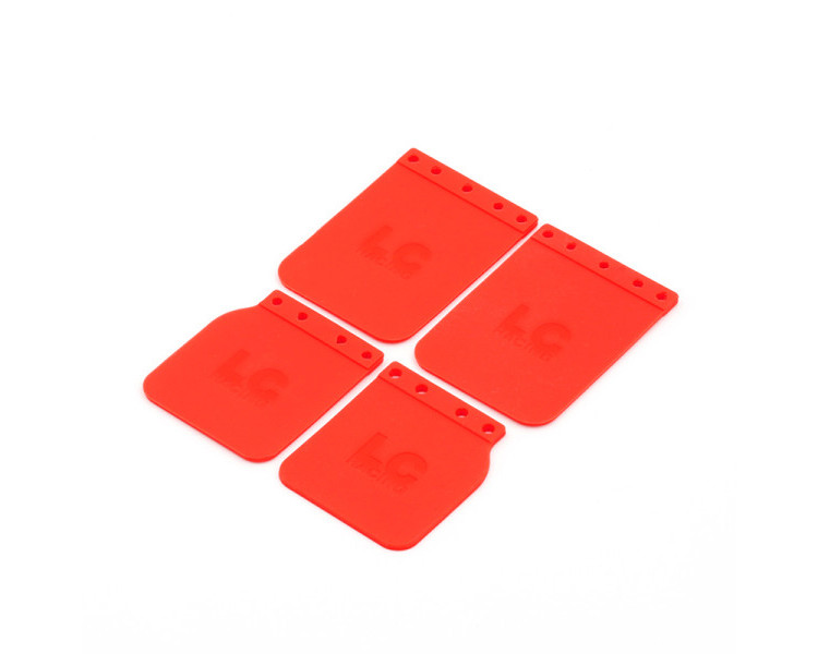 LC RACING PARASPRUZZI RALLY ARANCIO FLUO 1/10 (4)