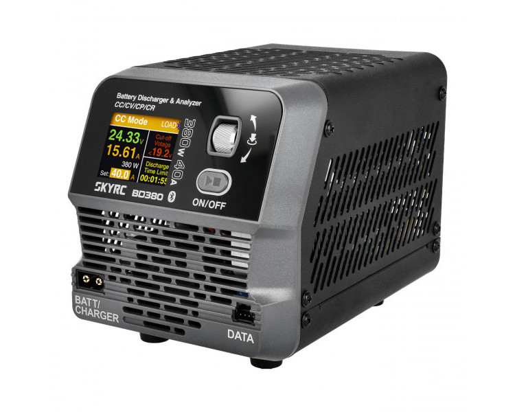 SCARICA BATTERIE E ANALIZZATORE 40A 380W