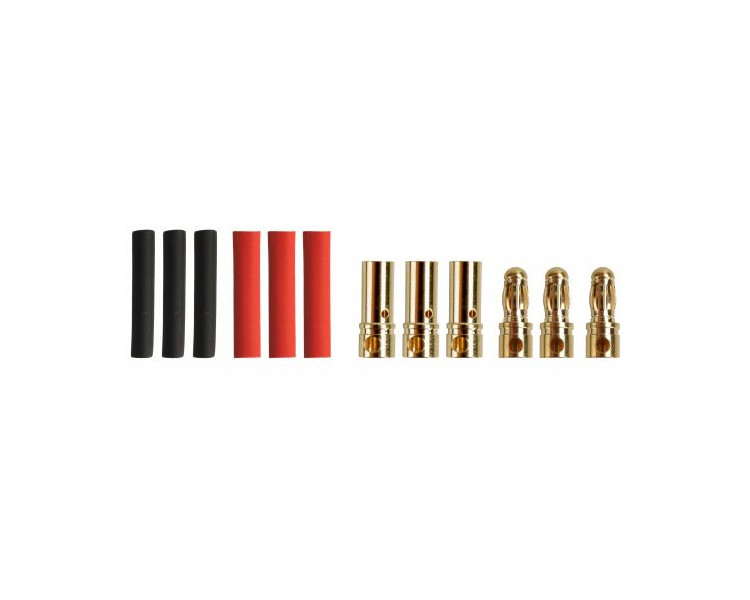 CONNETTORI ORO 3,5MM MASC/FEMM. (3) CONNETTORI ORO 3,5MM MASC/FEMM. (3)