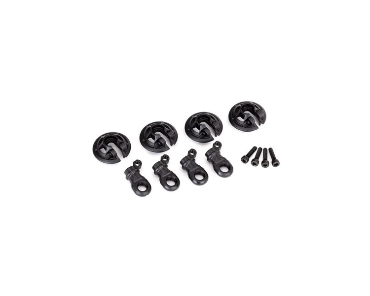 SLASH/RUSTLER ULTIMATE FERMAMOLLA E MANINE IN PLASTICA PER AMMORTIZZATORI GTR BIG-BORE (4)