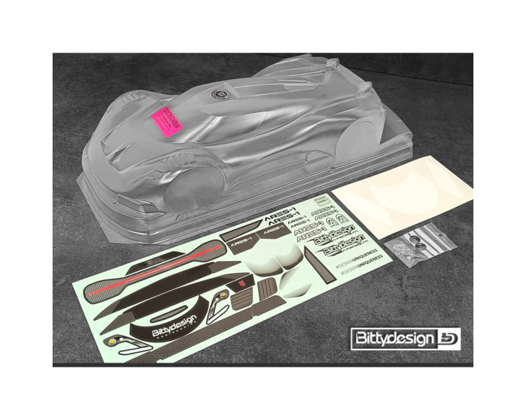 CARROZZERIA TRASPARENTE 1/10 GT P-G3TR 190MM CARROZZERIA TRASPARENTE 1/10 GT P-G3TR 190MM
