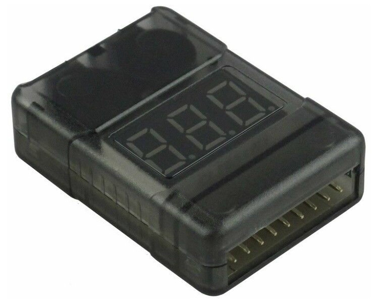 MONITOR VOLTAGGIO BATTERIE LIPO FINO A 6S