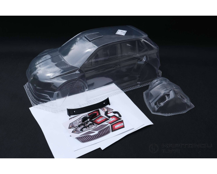 CARROZZERIA 3DMSK SKODA RALLY 1/10