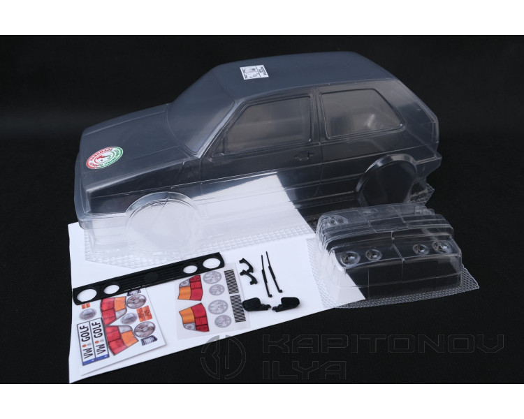 CARROZZERIA 3DMSK GOLF GTI MK2 1/10 CARROZZERIA 3DMSK GOLF GTI MK2 1/10