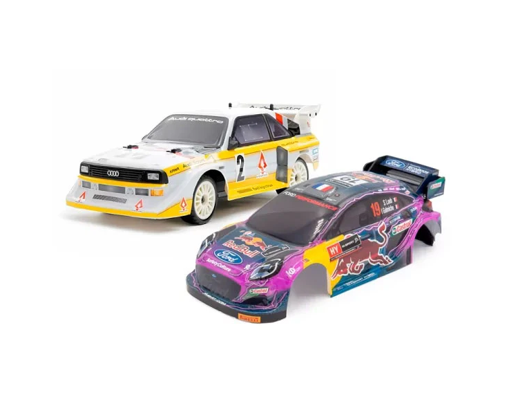 GT24R RALLY AUDI SPORT QUATTRO S1 / FORD PUMA 1/24 RTR