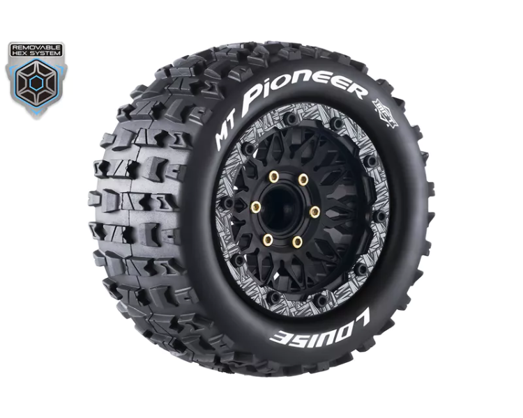 GOMME INCOLLATE OFFROAD MT-PIONEER  3,8 HEX 12-14-17MM (2) GOMME INCOLLATE OFFROAD MT-PIONEER  3,8 HEX 12-14-17MM (2)