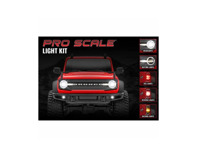 TRX-4M KIT LUCI LED PRO SCALE FORD BRONCO TRX-4M KIT LUCI LED PRO SCALE FORD BRONCO
