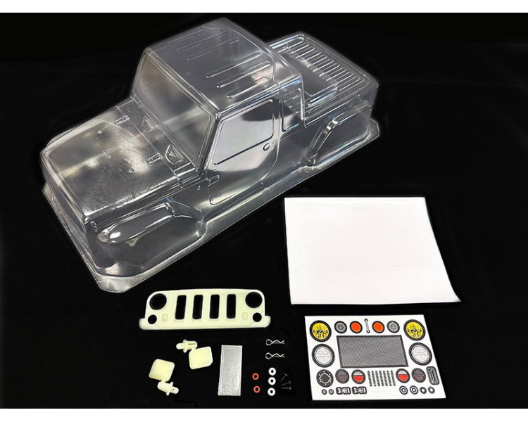 CARROZZERIA JEEP PICK-UP CRAWLER PASSO 313MM H-SPEED (JP1 JEEP WRANGLER) CARROZZERIA JEEP PICK-UP CRAWLER PASSO 313MM H-SPEED (JP1 JEEP WRANGLER)