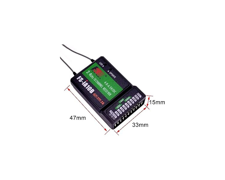RICEVENTE FS-IA10B 10CH 2,4GHZ