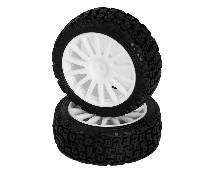 LC RACING COPPIA GOMME RALLY SU CERCHIO 12 RAZZE 1/10 BIANCHI LC RACING COPPIA GOMME RALLY SU CERCHIO 12 RAZZE 1/10 BIANCHI