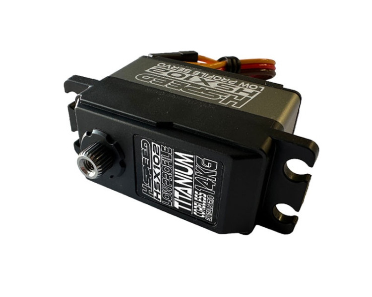 HSX 102 SERVO DIGITALE LOW PROFILE INGR. METALLICI 14 KG/CM 4,8-8,4V HSX 102 SERVO DIGITALE LOW PROFILE INGR. METALLICI 14 KG/CM 4,8-8,4V