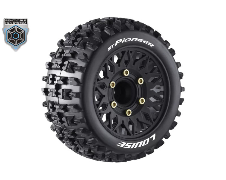 GOMME INCOLLATE OFFROAD STADIUM PIONEER 1/10 HEX 12/14/17MM (2) GOMME INCOLLATE OFFROAD STADIUM PIONEER 1/10 HEX 12/14/17MM (2)