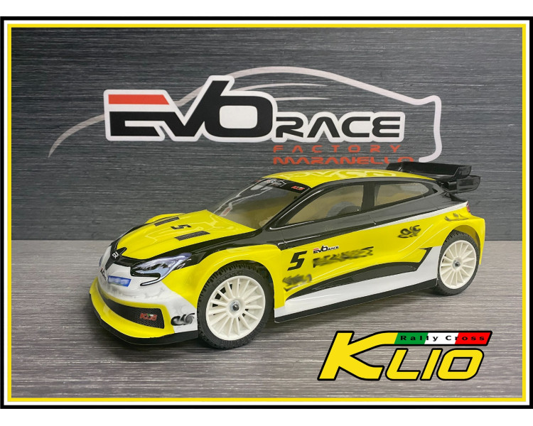 CARROZZERIA EVO RACE KLIO RALLY CROSS 1/10 CARROZZERIA EVO RACE KLIO RALLY CROSS 1/10
