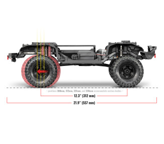 TRX4 SPORT CLIPLESS 1/10