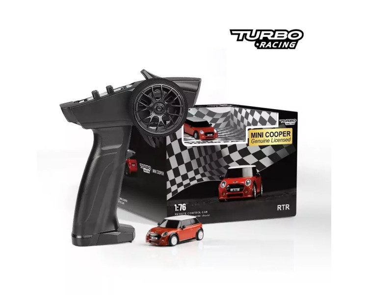 MICRO AUTO MINI COOPER 1/76 RTR 2,4GHZ