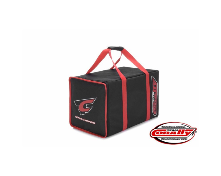 BORSA DA TRASPORTO PER 2 MACCHINE 1/10 CON CASSETTI IN PLASTICA BORSA DA TRASPORTO PER 2 MACCHINE 1/10 CON CASSETTI IN PLASTICA