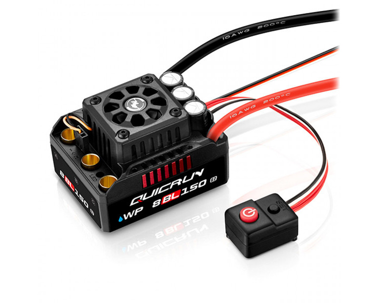 QUICRUN REGOLATORE BRUSHLESS WP8BL150 G2 150A 3-6S QUICRUN REGOLATORE BRUSHLESS WP8BL150 G2 150A 3-6S