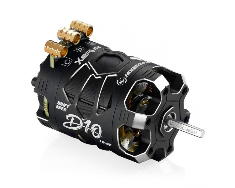 XERUN D10 MOTORE BRUSHLESS SENSORED DRIFT 10,5T