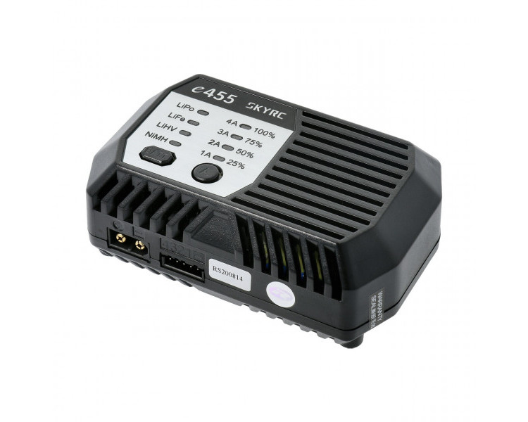 CARICABATTERIE E455 AC NIMH 6/8 LIPO 2/4S 1-4A 50W