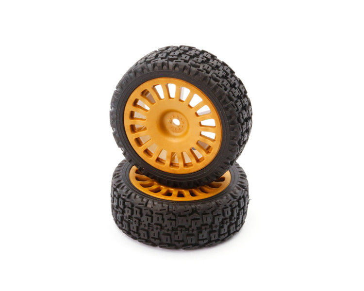 LC RACING COPPIA GOMME RALLY SU CERCHIO 18 RAZZE ORO LC RACING COPPIA GOMME RALLY SU CERCHIO 18 RAZZE ORO