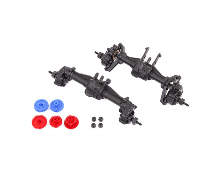 TRX-4M SET ASSALI A PORTALE ANTERIORI E POSTERIORI RIDUZIONE 2,56:1 TRX-4M SET ASSALI A PORTALE ANTERIORI E POSTERIORI RIDUZIONE 2,56:1