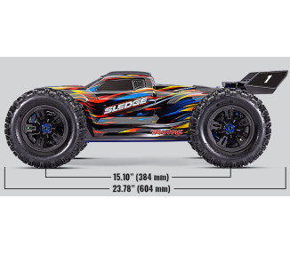 SLEDGE TRUGGY 1:8 BRUSHLESS VXL-6S BELTED