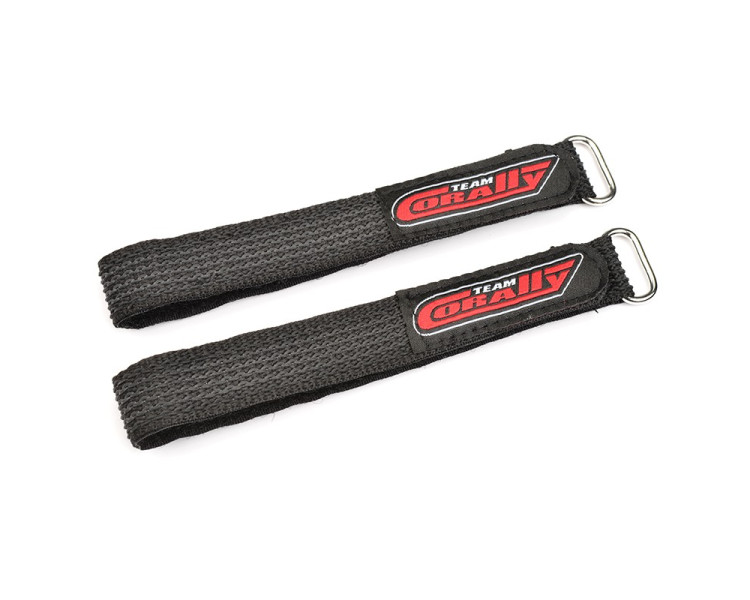 FASCETTE VELCRO ANTI SCIVOLO FERMA BATTERIA 300X20MM (2) FASCETTE VELCRO ANTI SCIVOLO FERMA BATTERIA 300X20MM (2)